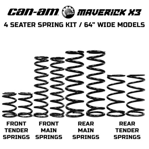 ZBROZ - DUAL RATE SPRING KIT 64" CAN - Image 1