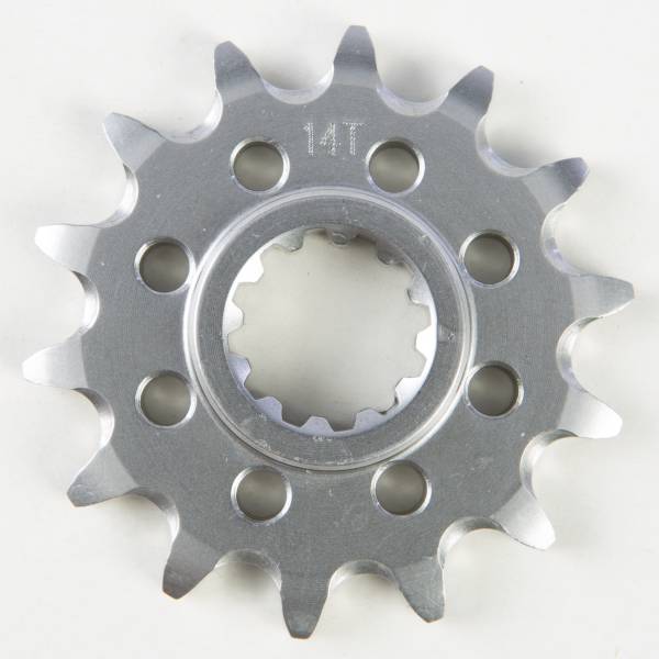 FLY RACING - FRONT CS SPROCKET STEEL 14T-420 HUSQ/KAW/KTM - Image 1