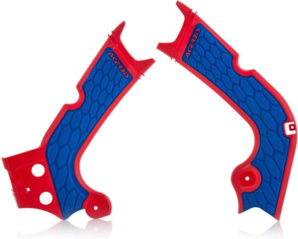 ACERBIS - X-GRIP FRAME GUARD RED/BLUE - Image 1