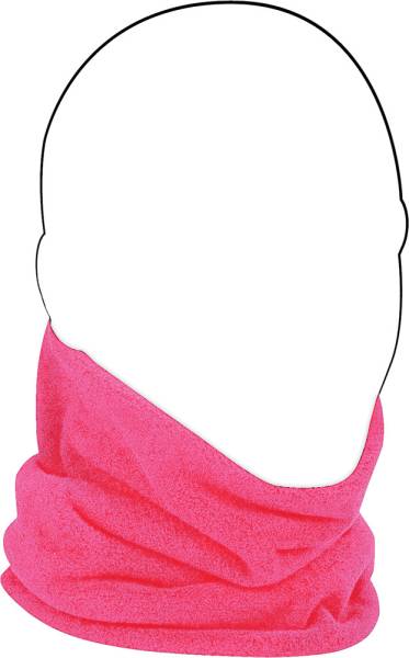 ZAN - NECK GAITER MICROFLEECE HOT PINK REVERSE/HI-VIS LIME - Image 1