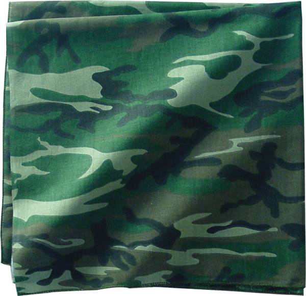 ZAN - BANDANNA WOODLAND CAMO - Image 1