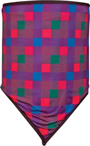 ZAN - COMBO GAITER COZY FLEECE QUAD PLAID - Image 1