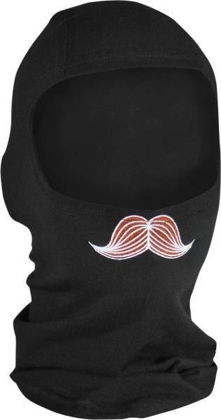 ZAN - COLDWEATHER BAMBOO BALACLAVA (EMBROIDERED MUSTACHIO) - Image 1