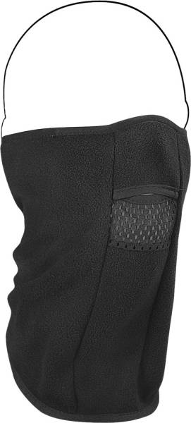 ZAN - FACE MASK MICROFLEECE W/MESH MOUTH BLACK - Image 1