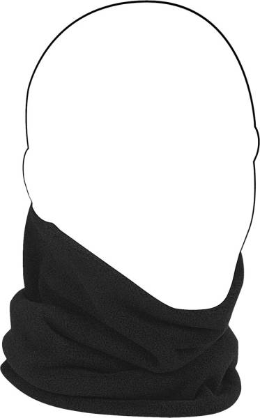 ZAN - NECK WARMER MICROFLEECE BLACK - Image 1