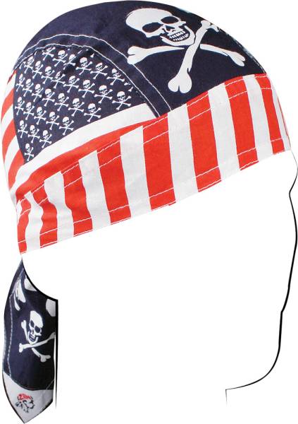 ZAN - FLYDANNA PATRIOTIC SKULL - Image 1