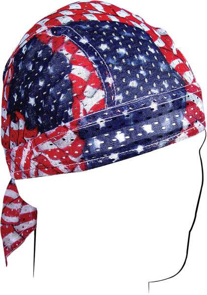 ZAN - FLYDANNA VENTED WAVY AMERICAN FLAG - Image 1