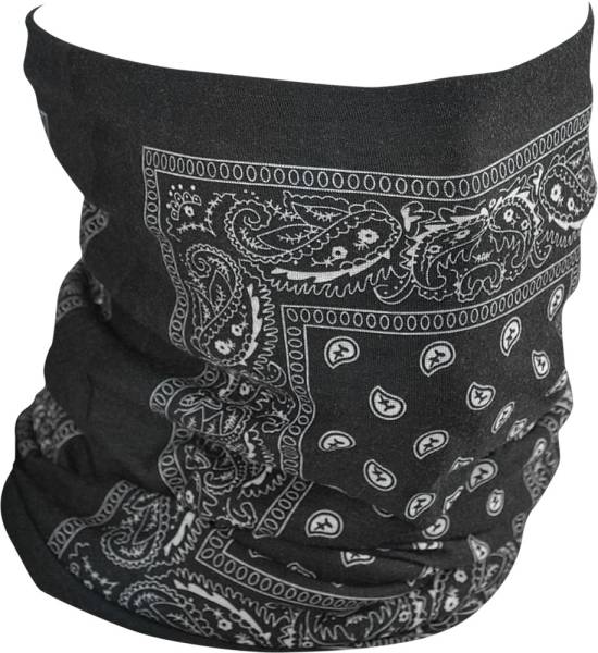 ZAN - MOTLEY TUBE FLEECE LINED BLACK PAISLEY - Image 1