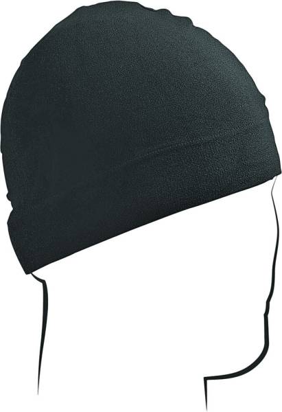 ZAN - HELMET LINER NYLON DOME BLACK - Image 1