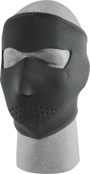 ZAN - FACE MASK BLACK M/FLEECE LINING - Image 1