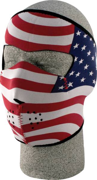 ZAN - FULL FACE MASK STARS & STRIPES - Image 1