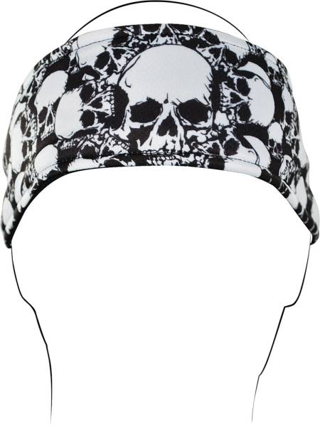 ZAN - HEADBAND (ALL OVER SKULL) - Image 1