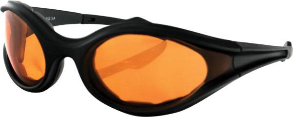 BOBSTER - FOAMERZ SUNGLASSES BLACK W/AMBER LENS - Image 1