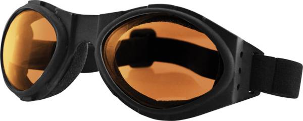 BOBSTER - BUGEYE SUNGLASSES BLACK W/AMBER LENS - Image 1