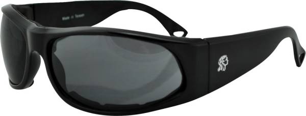 ZAN - CALIFORNIA SUNGLASS BLACK CLEAR LENS FOAM PADDED - Image 1