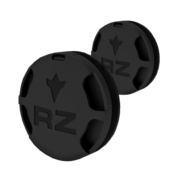 RZ MASK - V2 VENT CAPS BLACK - Image 1