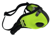 RZ MASK - RZ MASK LRG M2.5 MESH SFTY GRN - Image 1