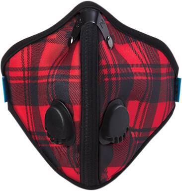 RZ MASK - M2N RED PLAID LG - Image 1