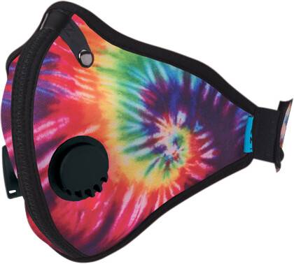 RZ MASK - M2N TIE DYE BLACK LG - Image 1