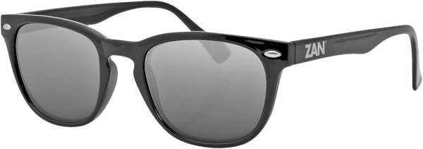 ZAN - THROWBACK NVS SUNGLASSES GLOSS BLACK W/SMOKE LENS - Image 1