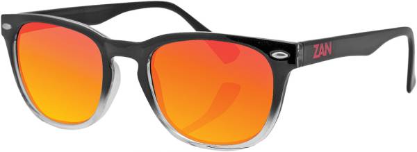 ZAN - THROWBACK NVS SUNGLASSES BLACK GRADIENT W/SMOKE CRIM - Image 1