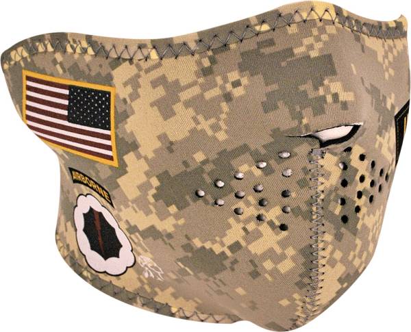 ZAN - HALF FACE MASK (ARMY COMBAT UNIFORM) - Image 1