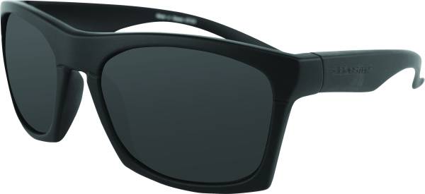 BOBSTER - CAPONE SUNGLASS MATTE BLACK W/ANTI-FOG SMOKED LENS - Image 1