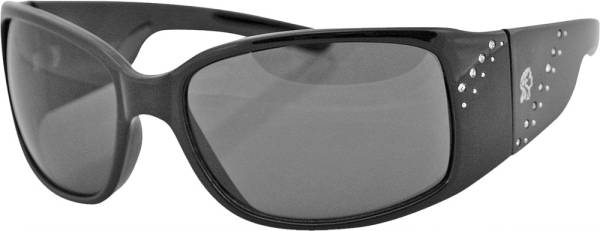 ZAN - BOISE SUNGLASSES BLACK FRAME W/SMOKED LENS - Image 1