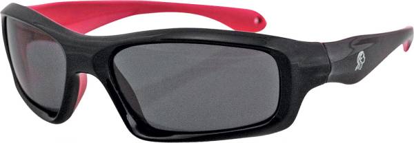 ZAN - SEATTLE SUNGLASSES BLACK/PINK FRAME W/SMOKED LENS - Image 1