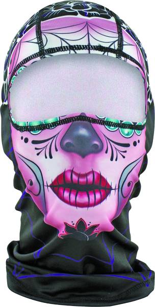 ZAN - BALACLAVA POLISHEDYESTER SUGAR SKULL - Image 1