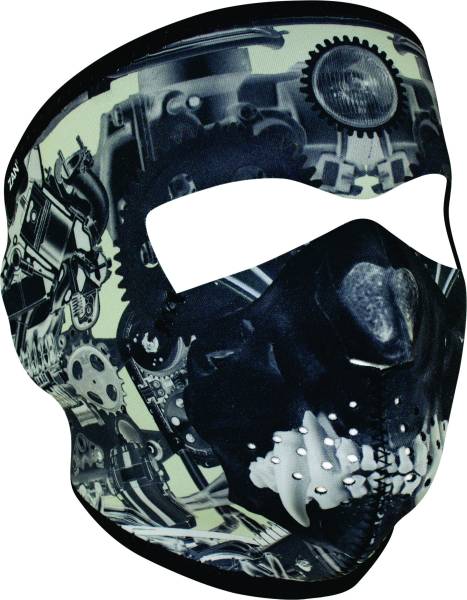 ZAN - NEOPRENE FULL FACE SPROCKET SKULL - Image 1