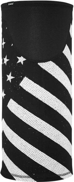 ZAN - SPORTFLEX WINDPROOF MOTLEY TUBE BLACK & WHITE FLAG - Image 1