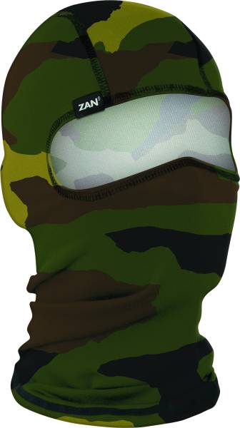 ZAN - BALACLAVA POLYESTER WOODLAND CAMO - Image 1