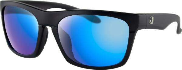 BOBSTER - ROUTE SUNGLASSES MATTE BLACK W/PUR HD/LIGHT BLUE REVO MIRR - Image 1