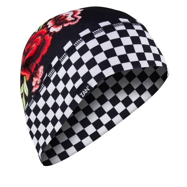 ZAN - SPORTFLEX SERIES HELMET LINER CHECKERED FLORAL - Image 1