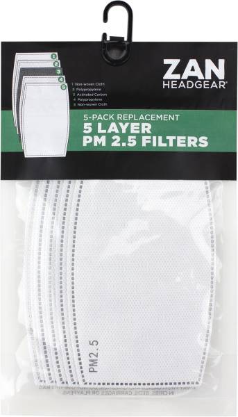 ZAN - REPLACEMENT PM2.5 FILTER 5/PK - Image 1