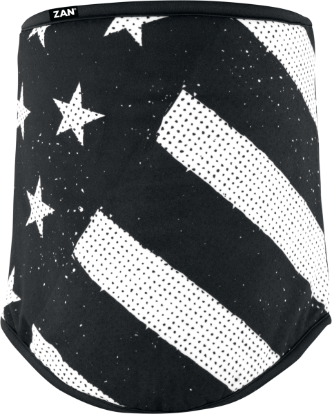 ZAN - SPORTFLEX NECK GAITER BLACK & WHITE FLAG - Image 1