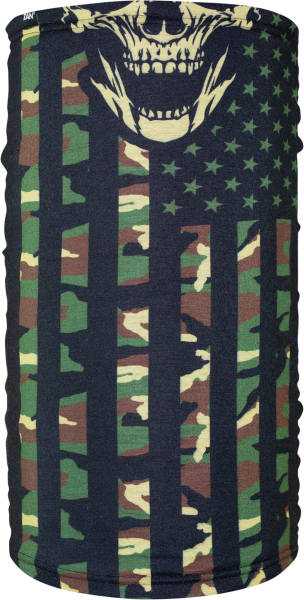 ZAN - MOTLEY TUBE FLEECE LINED WOODLAND CAMO FLAG - Image 1