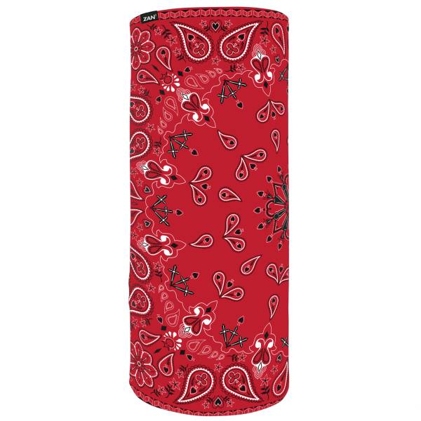 ZAN - SPORTFLEX MOTLEY TUBE RED PAISLEY - Image 1