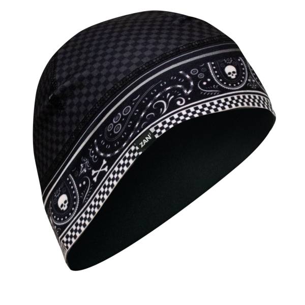 ZAN - SPORTFLEX HELMET LINER/BEANIE CLASSIC CARBON WEAVE - Image 1