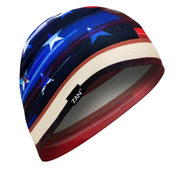 ZAN - SPORTFLEX HELMET LINER/BEANIE DISTRESSED FLAG - Image 1