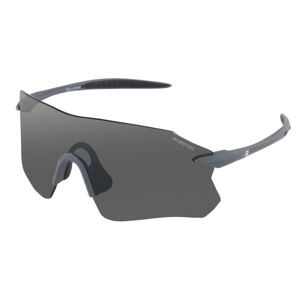 BOBSTER - AERO CYCLING SUNGLASS MATTE GRAY SMOKE SILVER MIRROR - Image 1