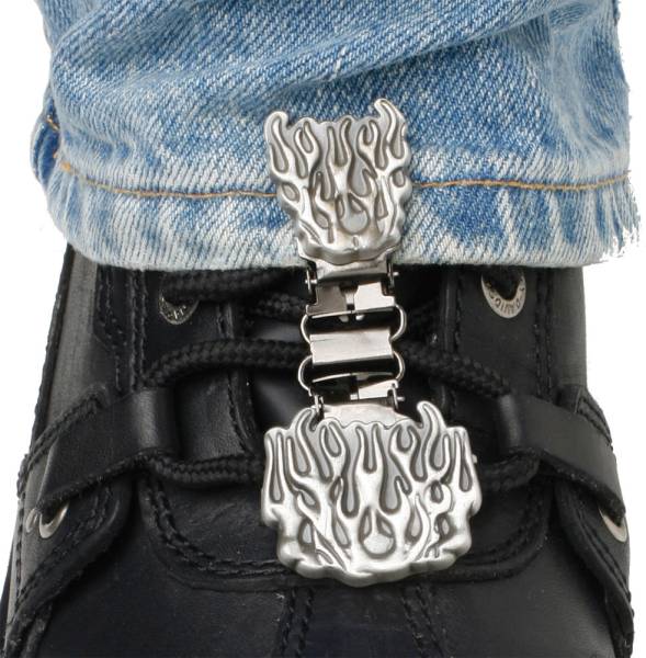 RYDER CLIPS - LACED BOOT TYPE (FLAMES) - Image 1