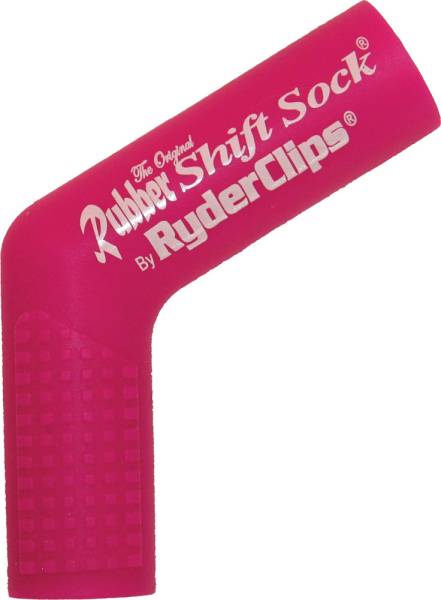 RYDER CLIPS - RUBBER SHIFT SOCK (PINK) - Image 1