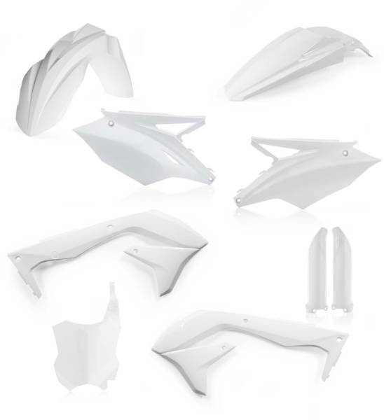 ACERBIS - FULL PLASTIC KIT WHITE - Image 1