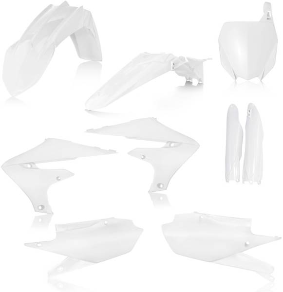 ACERBIS - FULL PLASTIC KIT WHITE - Image 1