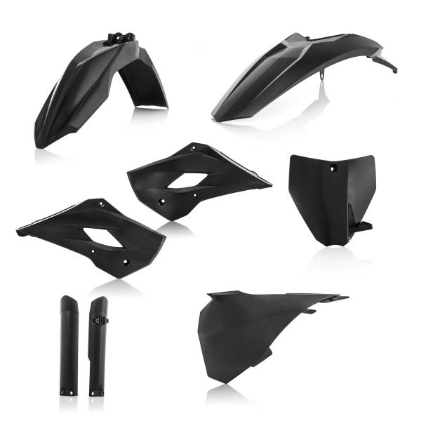 ACERBIS - FULL PLASTIC KIT BLACK - Image 1