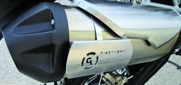 GIANT LOOP - GRANDE HEAT SHIELD BRUSHED ALUMINUM - Image 1