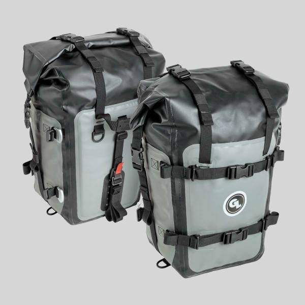 GIANT LOOP - MOTOTREKK PANNIERS GREY PAIR - Image 1