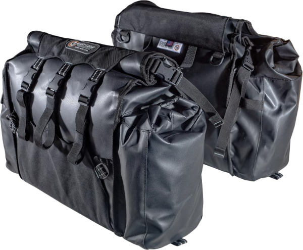 GIANT LOOP - ROUND THE WORLD PANNIERS 90L BLACK - Image 1